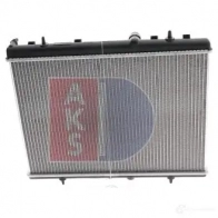Радиатор охлаждения двигателя AKS DASIS 870710 4044455208341 ZEP 50 160099n - Изображение 9