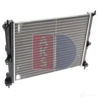 Радиатор охлаждения двигателя AKS DASIS 867195 070067n S8AGV GB 4044455205753 - Изображение 8