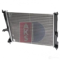 Радиатор охлаждения двигателя AKS DASIS 867195 070067n S8AGV GB 4044455205753 - Изображение 10