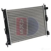 Радиатор охлаждения двигателя AKS DASIS 867195 070067n S8AGV GB 4044455205753 - Изображение 16