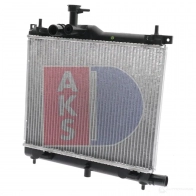Радиатор охлаждения двигателя AKS DASIS Hyundai i10 (PA) 1 Хэтчбек 1.2 78 л.с. 2008 – 2011 WU YB2QU 4044455539896 560082n