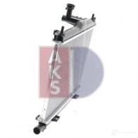 Радиатор охлаждения двигателя AKS DASIS 875006 WU YB2QU 4044455539896 560082n - Изображение 6