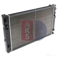 Радиатор охлаждения двигателя AKS DASIS 873842 4044455199809 5JO CK57 480007n - Изображение 7