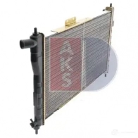 Радиатор охлаждения двигателя AKS DASIS 510050n 0G1P W 4044455191995 874216 - Изображение 6