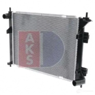 Радиатор охлаждения двигателя AKS DASIS 510189n JH QRDYB 4044455683674 874351 - Изображение 2
