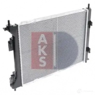 Радиатор охлаждения двигателя AKS DASIS 510189n JH QRDYB 4044455683674 874351 - Изображение 7