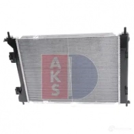 Радиатор охлаждения двигателя AKS DASIS 510189n JH QRDYB 4044455683674 874351 - Изображение 9