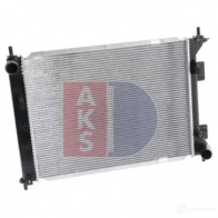Радиатор охлаждения двигателя AKS DASIS 510189n JH QRDYB 4044455683674 874351 - Изображение 16
