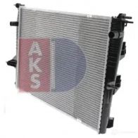 Радиатор охлаждения двигателя AKS DASIS 8DG 2U 4044455500544 871072 180083n - Изображение 2