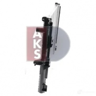 Радиатор охлаждения двигателя AKS DASIS 8DG 2U 4044455500544 871072 180083n - Изображение 4