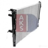 Радиатор охлаждения двигателя AKS DASIS 8DG 2U 4044455500544 871072 180083n - Изображение 5