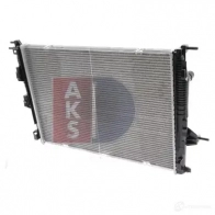 Радиатор охлаждения двигателя AKS DASIS 8DG 2U 4044455500544 871072 180083n - Изображение 9