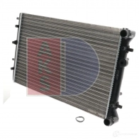 Радиатор охлаждения двигателя AKS DASIS 3 JML54K 874130 490004n 4044455203551