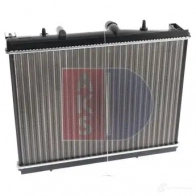 Радиатор охлаждения двигателя AKS DASIS 870788 4044455196747 161820n Z4X4 C - Изображение 8