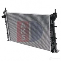 Радиатор охлаждения двигателя AKS DASIS X 1ZQFN 4044455458302 867596 080063n - Изображение 2