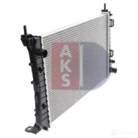 Радиатор охлаждения двигателя AKS DASIS X 1ZQFN 4044455458302 867596 080063n - Изображение 14