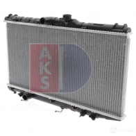 Радиатор охлаждения двигателя AKS DASIS 871760 6W2I5 V 210960n 4044455186823