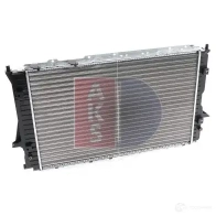 Радиатор охлаждения двигателя AKS DASIS 873950 481160n 4044455191582 H4WTX OQ - Изображение 8