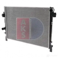 Радиатор охлаждения двигателя AKS DASIS 520114n 4044455461685 4M S40 874684