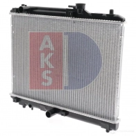 Радиатор охлаждения двигателя AKS DASIS 320380n 4044455189749 DVD YL2 872859