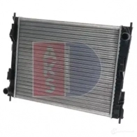 Радиатор охлаждения двигателя AKS DASIS 180063n 3B 3Y7MS 871053 4044455447603