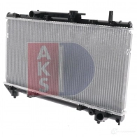 Радиатор охлаждения двигателя AKS DASIS 210440n 4044455186465 3VZO T Toyota Carina (T190) 2 Хэтчбек 2.0 GLI (ST191) 133 л.с. 1992 – 1997