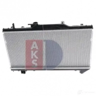Радиатор охлаждения двигателя AKS DASIS 210440n 4044455186465 3VZO T 871733 - Изображение 9