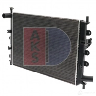 Радиатор охлаждения двигателя AKS DASIS 868146 4044455176299 S45KS M 090840n