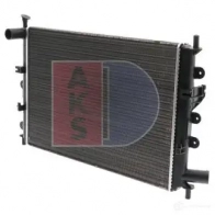 Радиатор охлаждения двигателя AKS DASIS 868146 4044455176299 S45KS M 090840n - Изображение 2