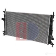 Радиатор охлаждения двигателя AKS DASIS 868028 4044455205517 G1FD 9X 090011n - Изображение 2