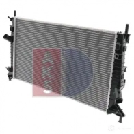 Радиатор охлаждения двигателя AKS DASIS 868028 4044455205517 G1FD 9X 090011n - Изображение 3