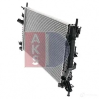 Радиатор охлаждения двигателя AKS DASIS 868028 4044455205517 G1FD 9X 090011n - Изображение 4