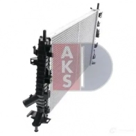 Радиатор охлаждения двигателя AKS DASIS 868028 4044455205517 G1FD 9X 090011n - Изображение 6