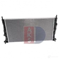 Радиатор охлаждения двигателя AKS DASIS 868028 4044455205517 G1FD 9X 090011n - Изображение 9