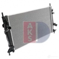 Радиатор охлаждения двигателя AKS DASIS 868028 4044455205517 G1FD 9X 090011n - Изображение 15