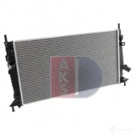 Радиатор охлаждения двигателя AKS DASIS 868028 4044455205517 G1FD 9X 090011n - Изображение 16