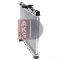 Радиатор охлаждения двигателя AKS DASIS 210070n 871550 4044455186168 R0H MQZ - Изображение 4