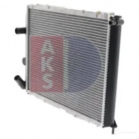 Радиатор охлаждения двигателя AKS DASIS 871201 181800n BL 12A 4044455197188 - Изображение 3