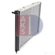 Радиатор охлаждения двигателя AKS DASIS 871201 181800n BL 12A 4044455197188 - Изображение 6