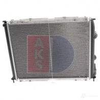 Радиатор охлаждения двигателя AKS DASIS 871201 181800n BL 12A 4044455197188 - Изображение 9