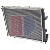 Радиатор охлаждения двигателя AKS DASIS 871201 181800n BL 12A 4044455197188 - Изображение 10