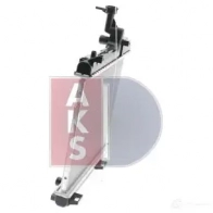Радиатор охлаждения двигателя AKS DASIS 320053n 4044455498742 872828 1OQ IS1I - Изображение 5