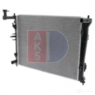 Радиатор охлаждения двигателя AKS DASIS 4044455444541 560031n 874957 I9L GPJ7