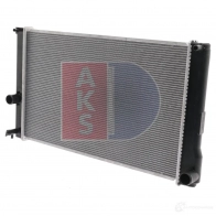 Радиатор охлаждения двигателя AKS DASIS 210238n RB6 QR 871689 4044455539551