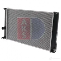 Радиатор охлаждения двигателя AKS DASIS 210238n RB6 QR 871689 4044455539551 - Изображение 2