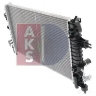 Радиатор охлаждения двигателя AKS DASIS 4044455206323 870139 3D7 852W 150056n - Изображение 11