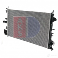 Радиатор охлаждения двигателя AKS DASIS 870173 150091n 4044455462347 Y TL2D