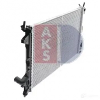 Радиатор охлаждения двигателя AKS DASIS 870173 150091n 4044455462347 Y TL2D - Изображение 6