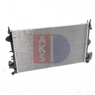 Радиатор охлаждения двигателя AKS DASIS 870173 150091n 4044455462347 Y TL2D - Изображение 8
