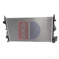 Радиатор охлаждения двигателя AKS DASIS 870173 150091n 4044455462347 Y TL2D - Изображение 9
